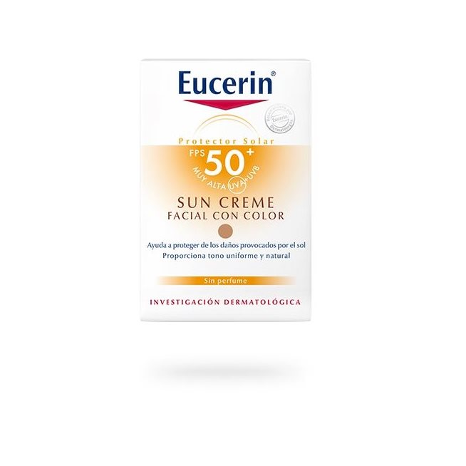 Eucerin Sun Creme Facial con Color FPS 50+