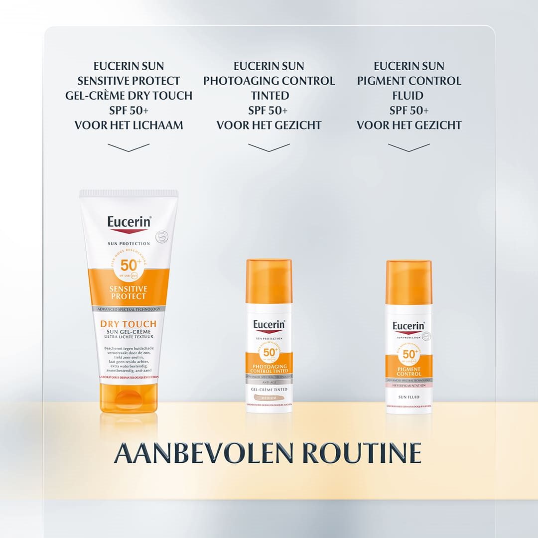 Sun Gel-Crème SPF 30 | Zonnebescherming voor de vette huid en huid neiging acne | Eucerin