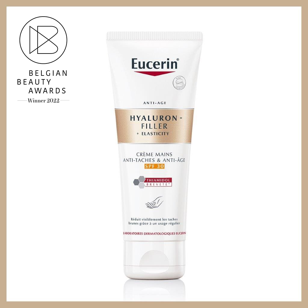 Eucerin Hyaluron-Filler + Elasticity Crème Mains Anti-Taches et Anti-Âge  SPF  30