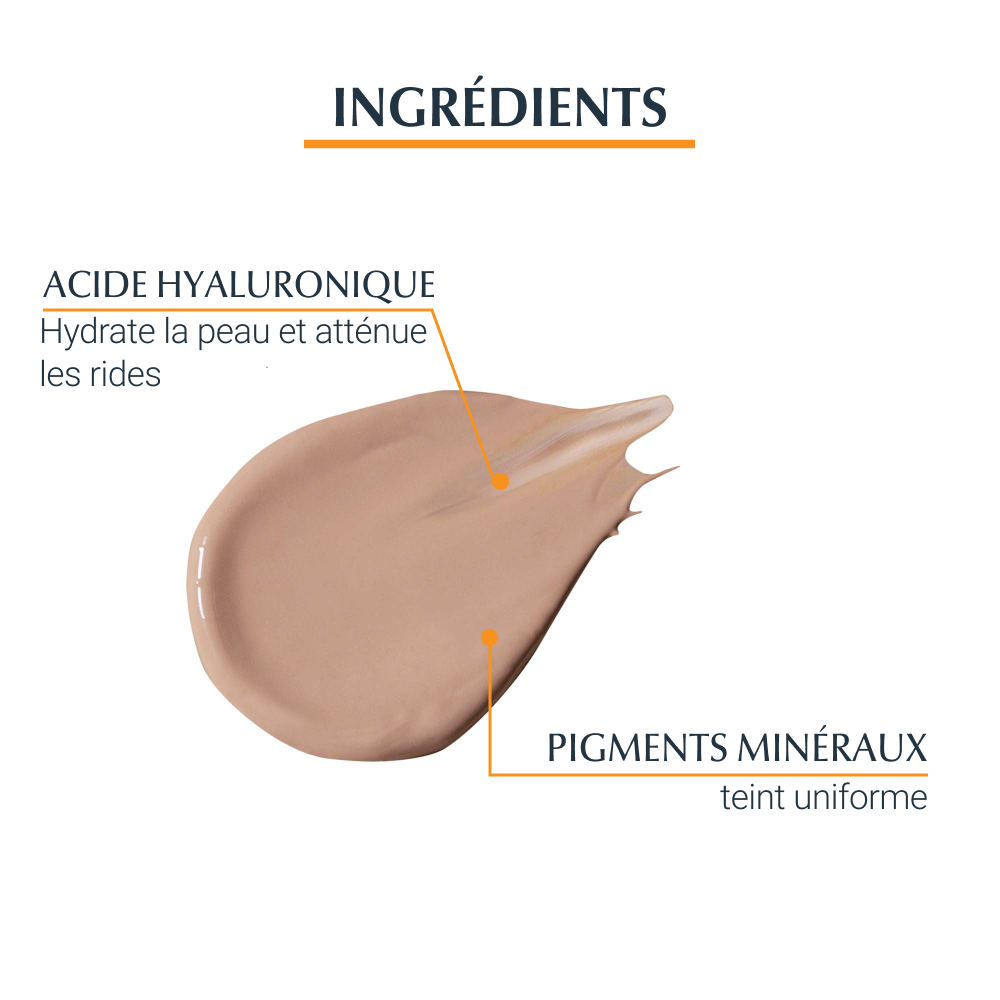 Acide hyaluronique et pigments minéraux