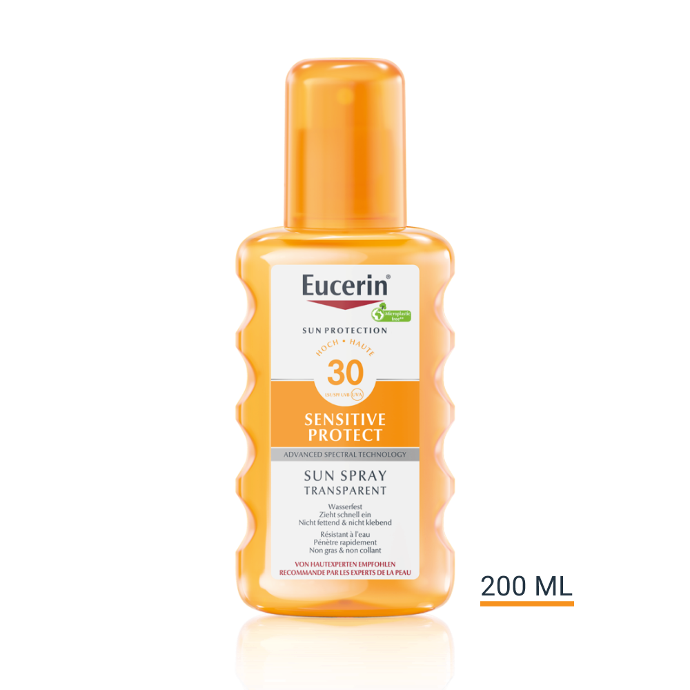 Eucerin Sensitive Protect Sun Spray Transparent SPF 30
