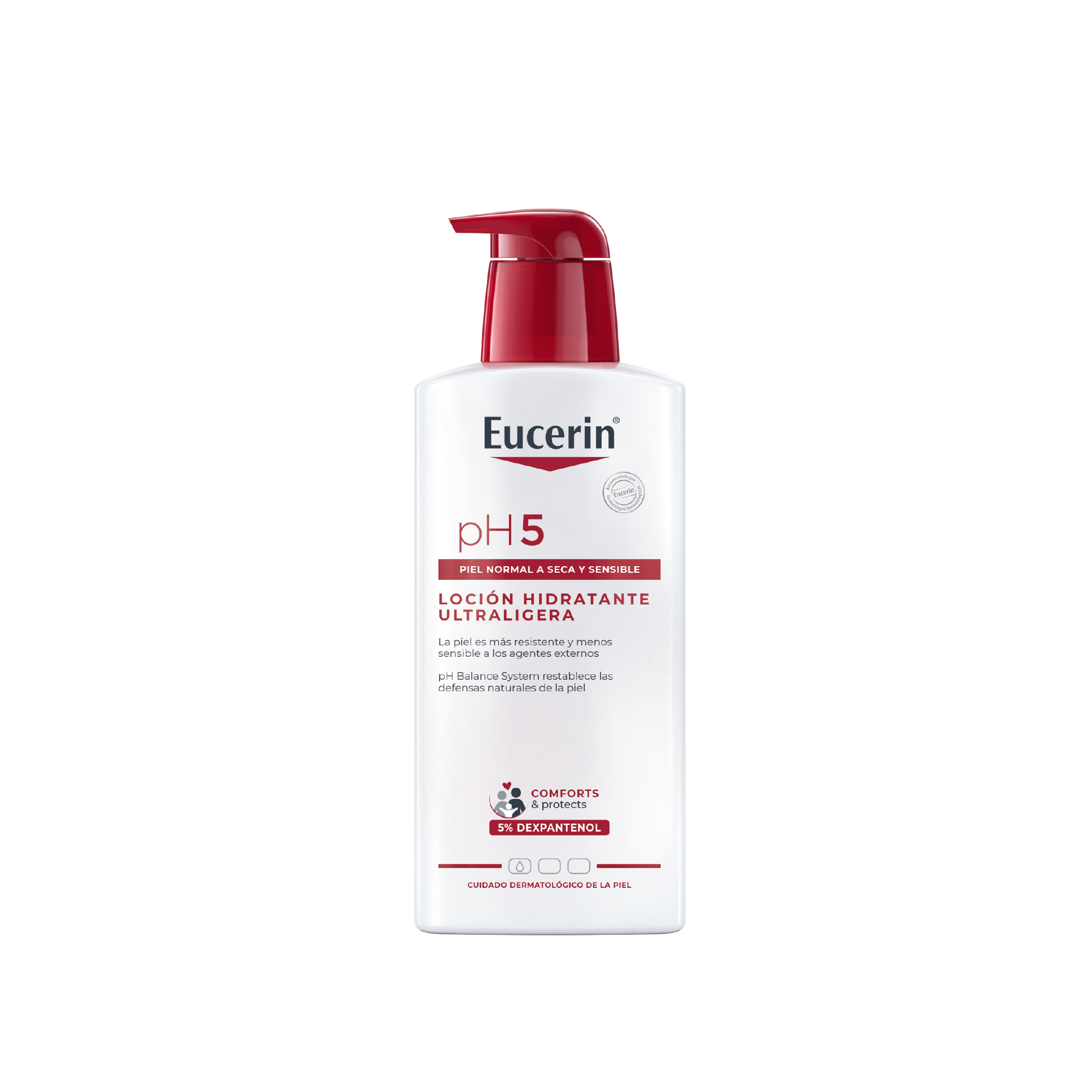 pH5 Loción | corporal para piel sensible y seca | Eucerin