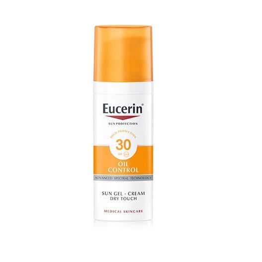 Eucerin Sun Gel-Crema Oil Control Dry Touch FPS 30 | Protector para piel y con tendencia acneica | Eucerin