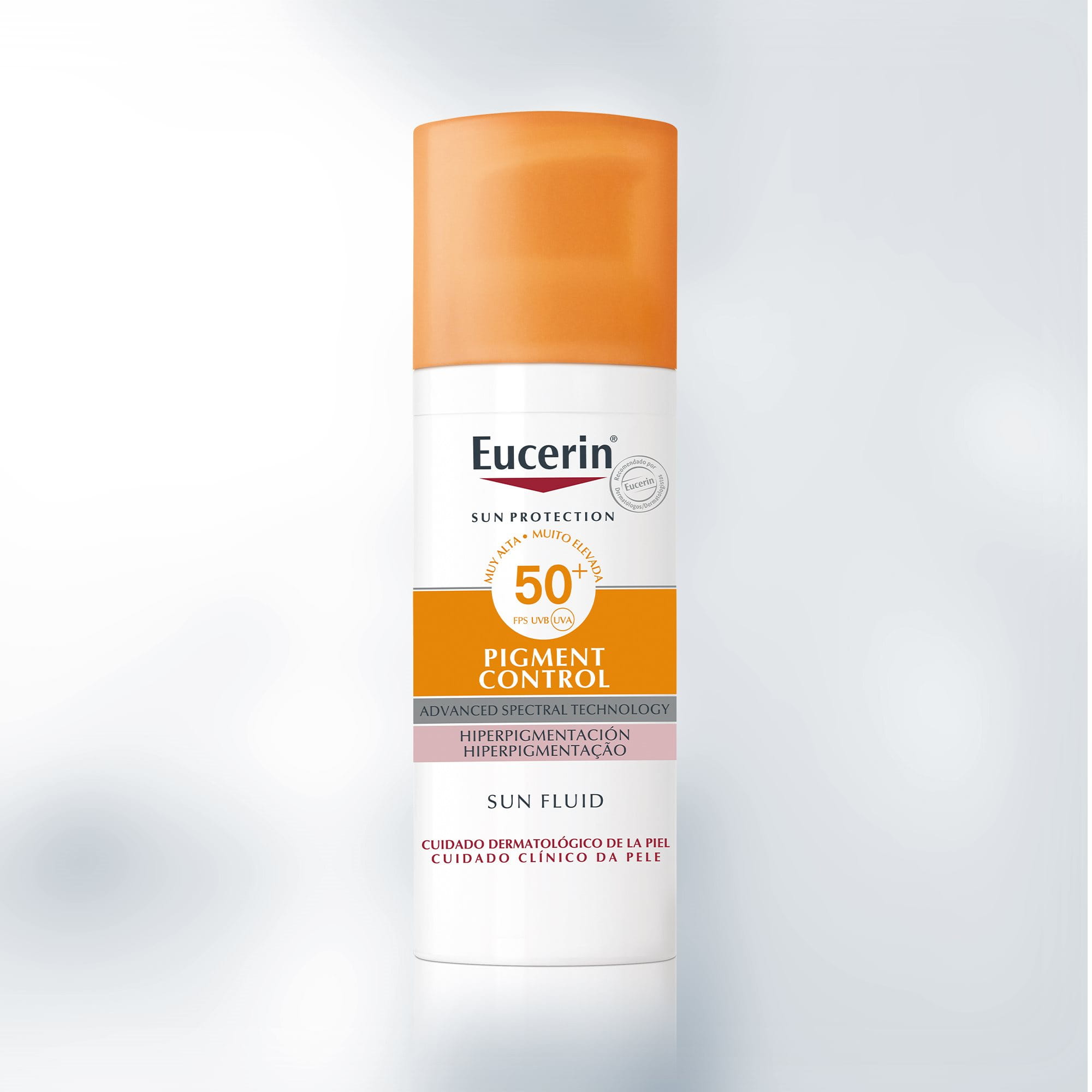 Fluid Pigment Control 50+ | Protector solar para evitar las manchas solares | Eucerin