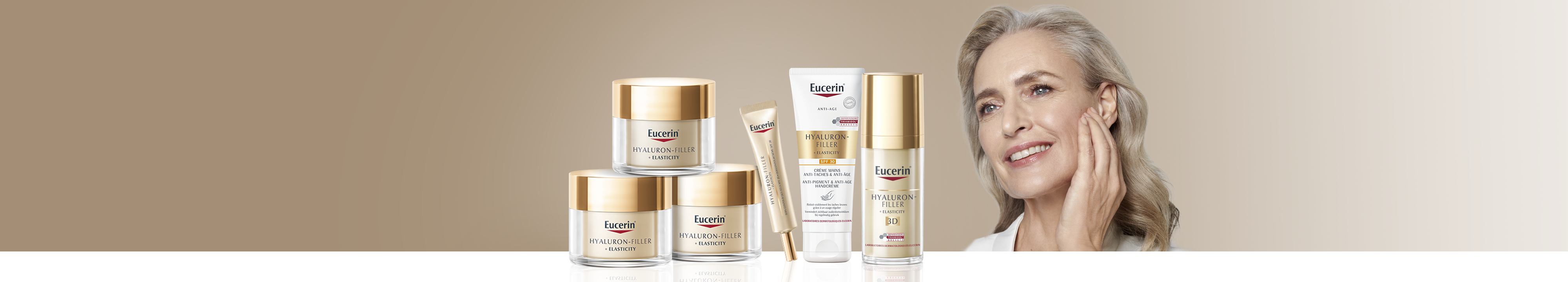 La gamme HYALURON-FILLER + ELASTICITY