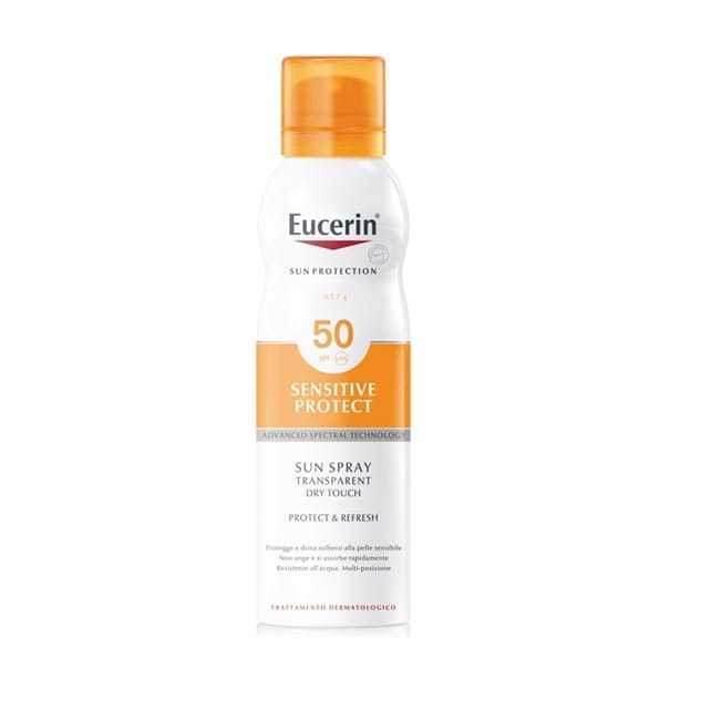 Eucerin Sensitive Protect Sun Spray Transparent Dry Touch SPF 50
