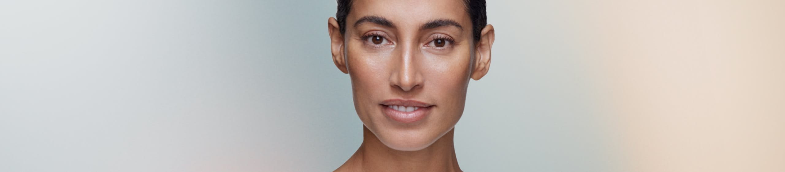 chica la piel con efectos en la piel