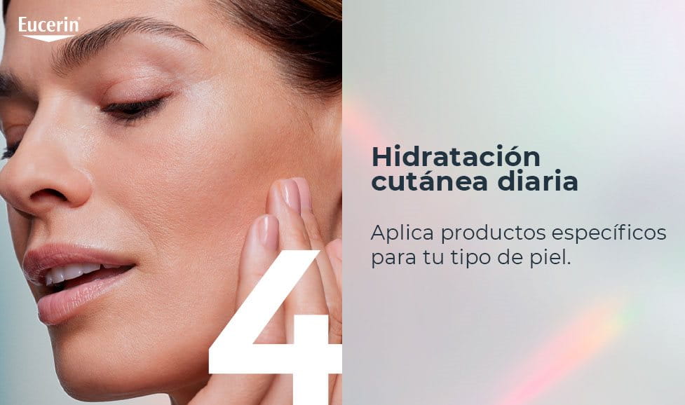 Hidratación cutánea diaria