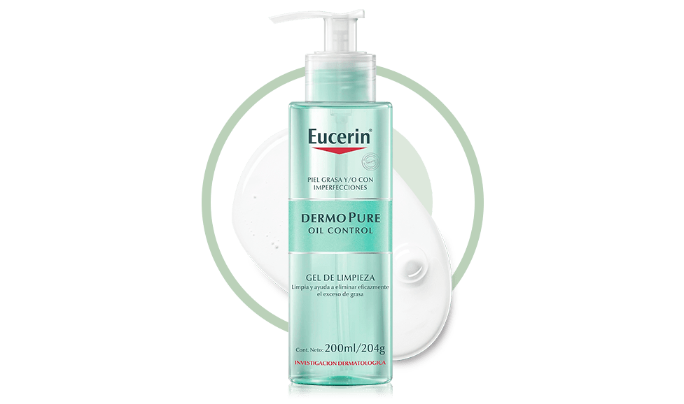 Gel limpiador facial Eucerin® DermoPure 