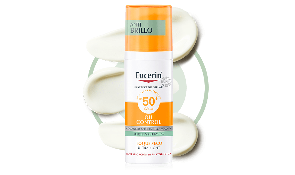Protector solar Eucerin® Sun facial Oil Control FPS 50+