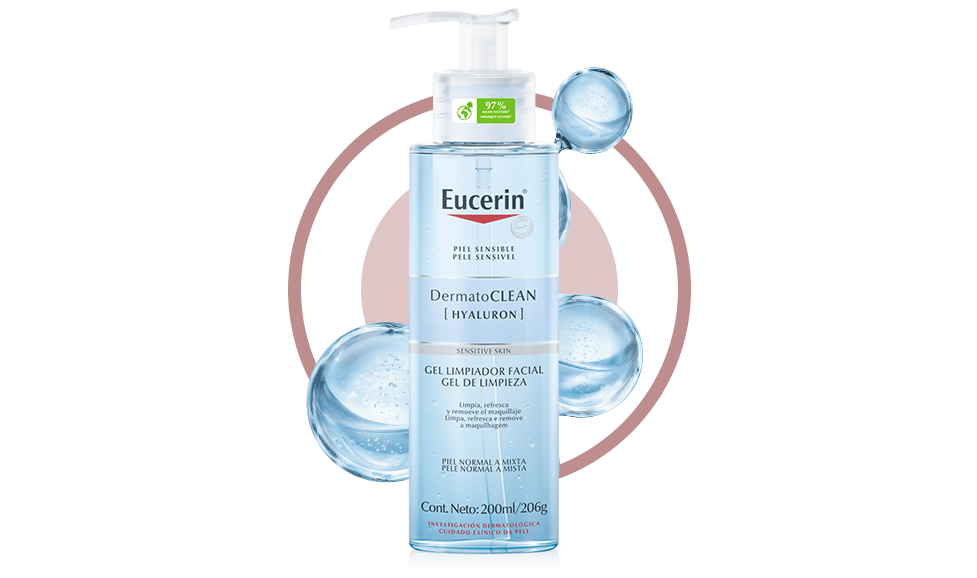 Gel limpiador facial Eucerin®  DermatoClean