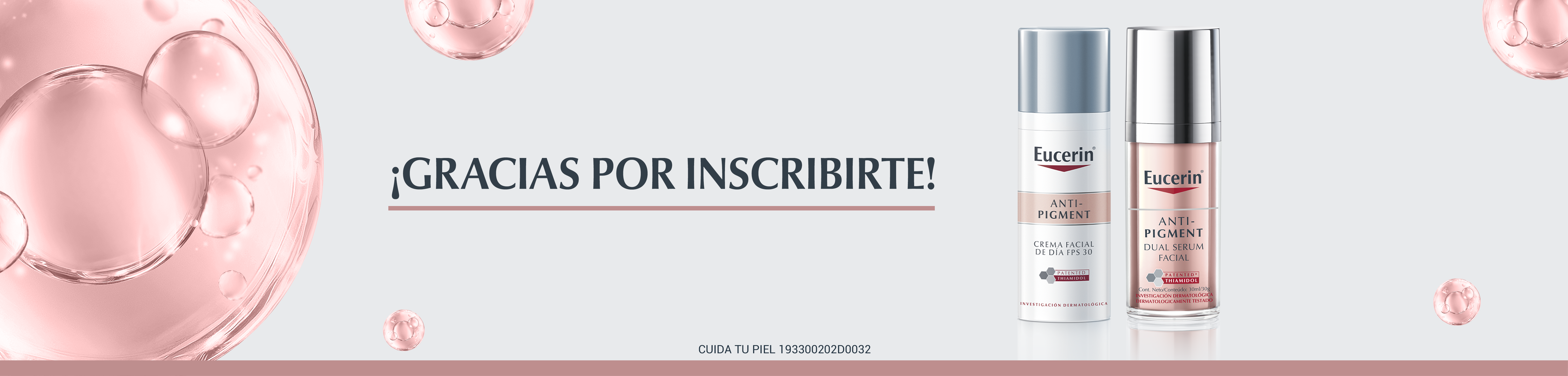 Garcias por inscribirte