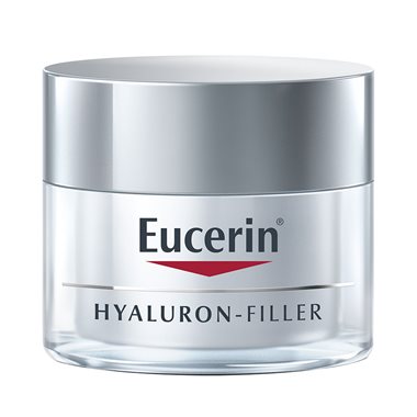 Eucerin Hyaluron-Filler Crema Facial Rellenadora de Arrugas de Día para piel seca