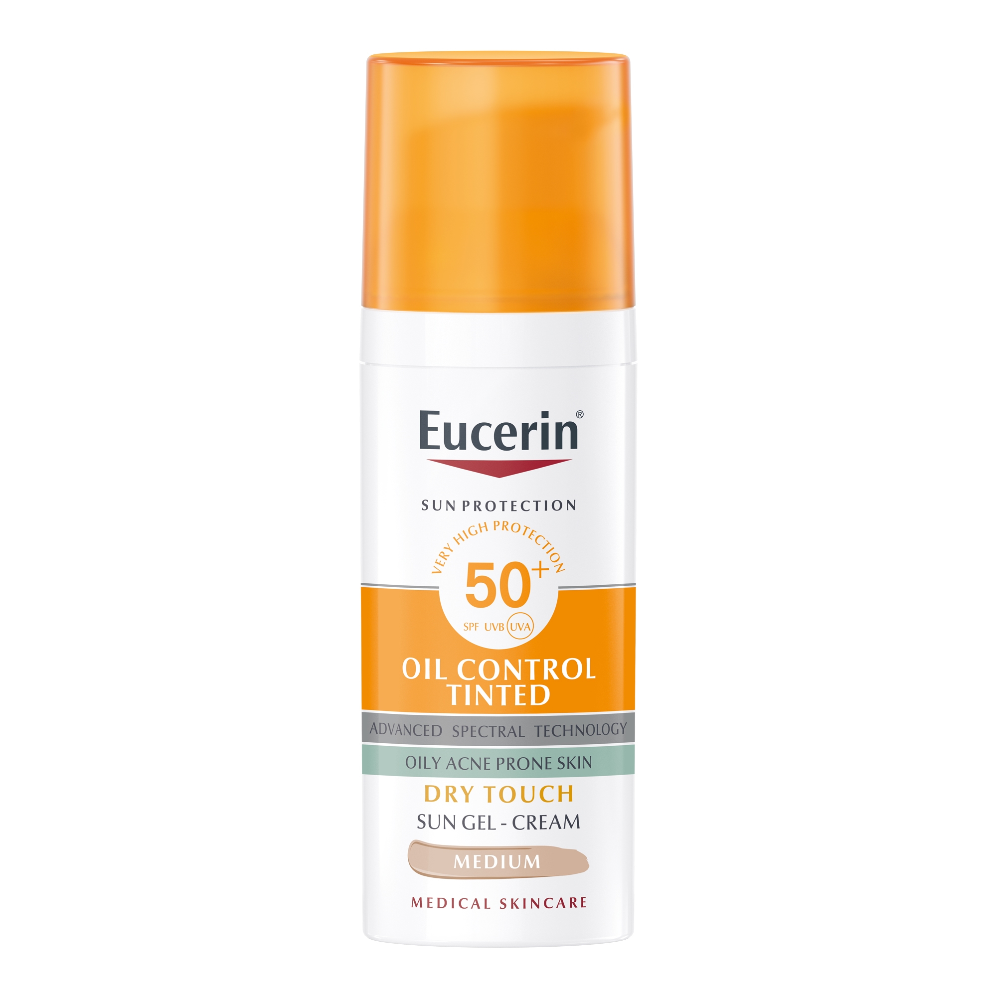 Eucerin Sun Face Oil Control Tono Medio FPS50+