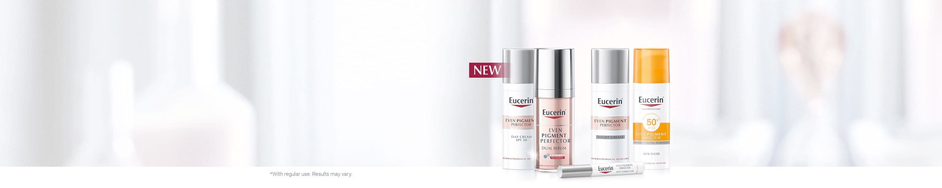 Hyperpigmentation products from Eucerin