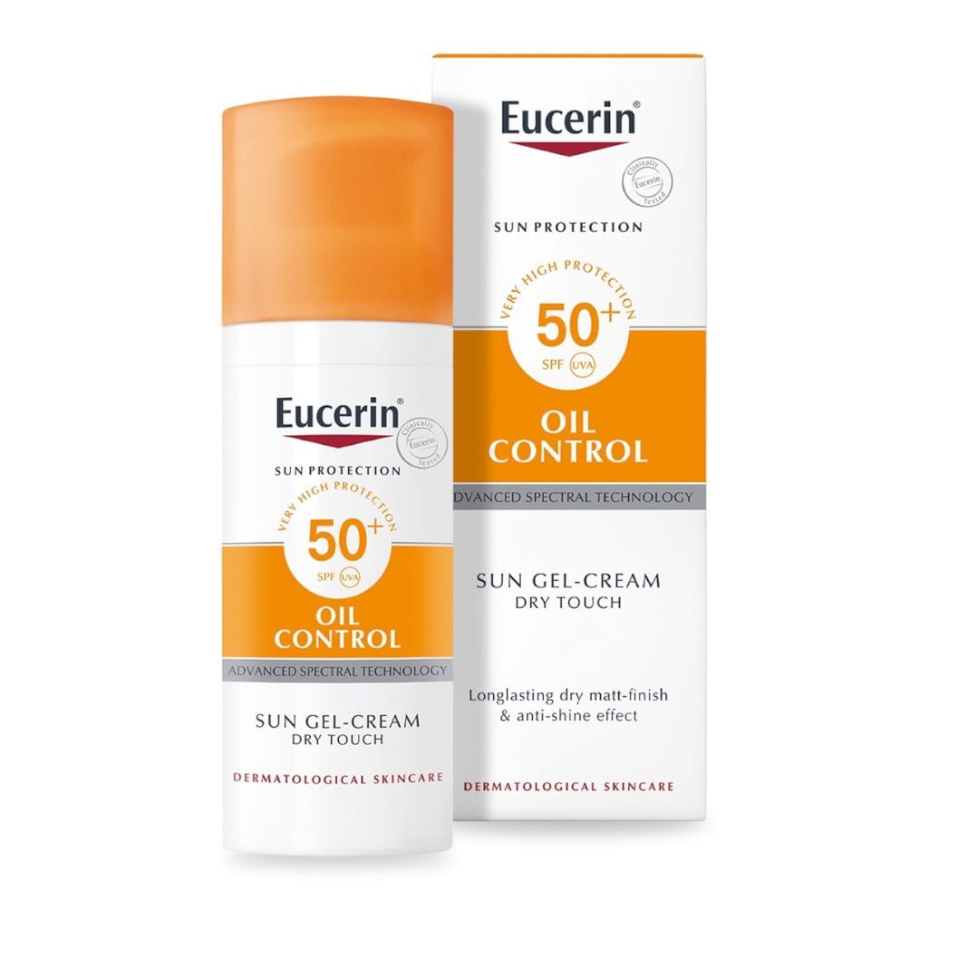 جل كريم الحماية من الشمس للبشرة الدهنية Eucerin Sun Gel-Cream Oil Control SPF 50+