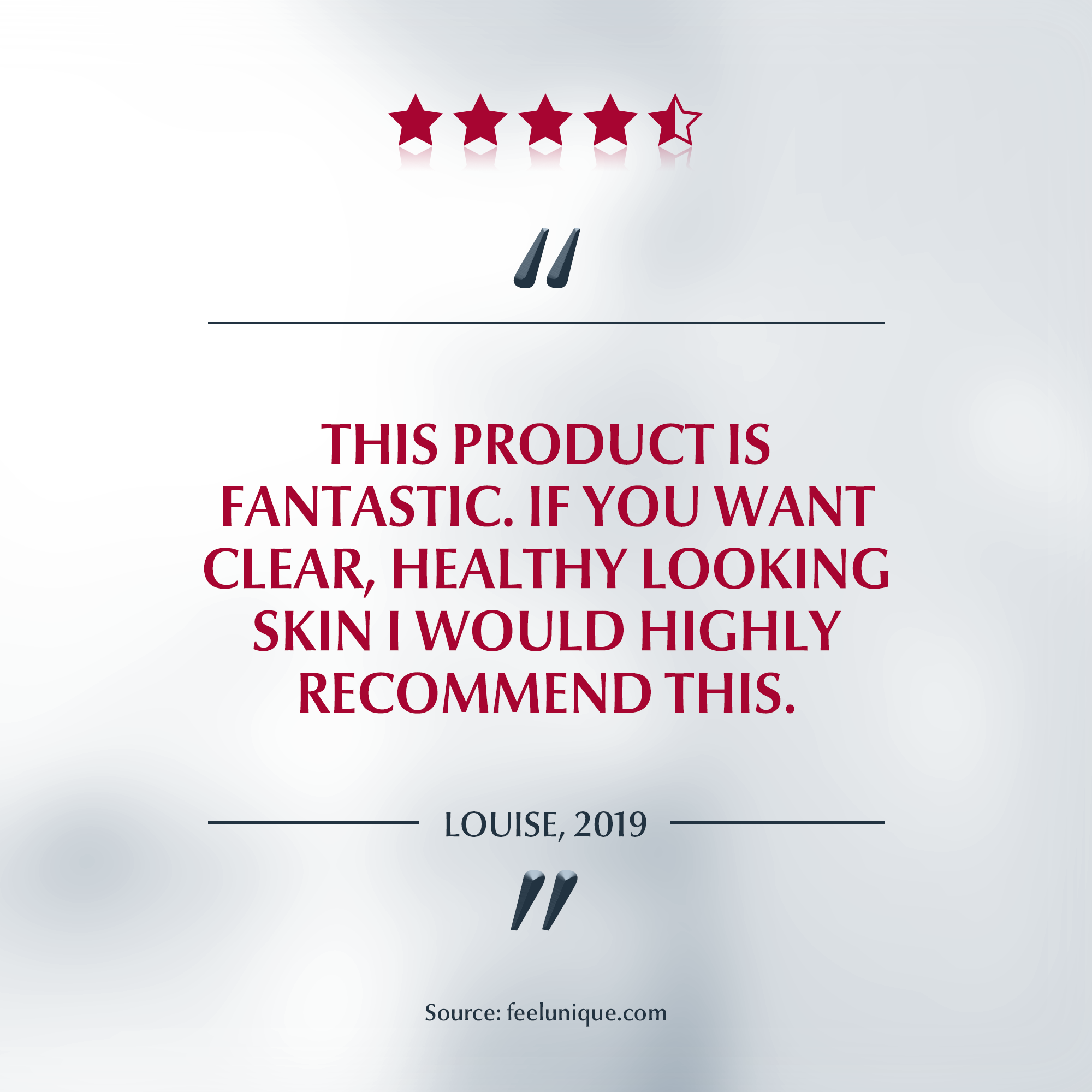 User Quote Proacne Make up cleansing water