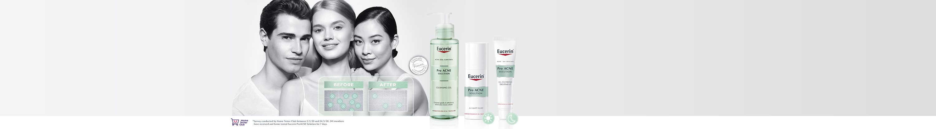 Eucerin Proacne Solution Range Banner