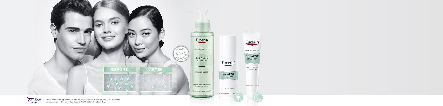 Eucerin Proacne Solution Range Banner