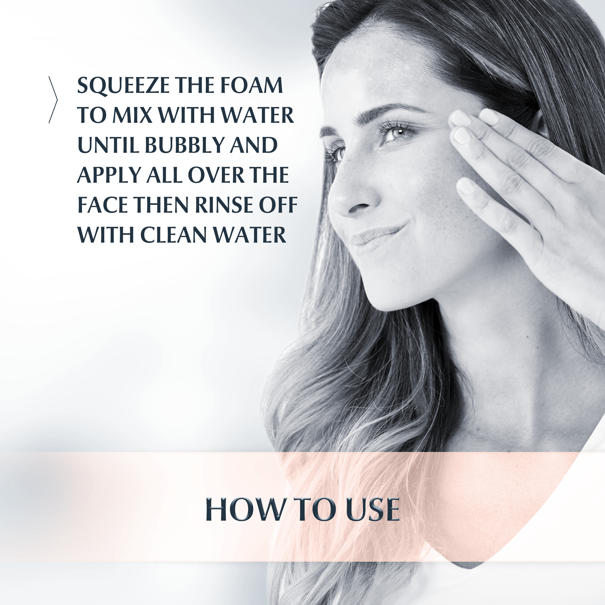 How to use Spotless Brightening Cleansing Foam