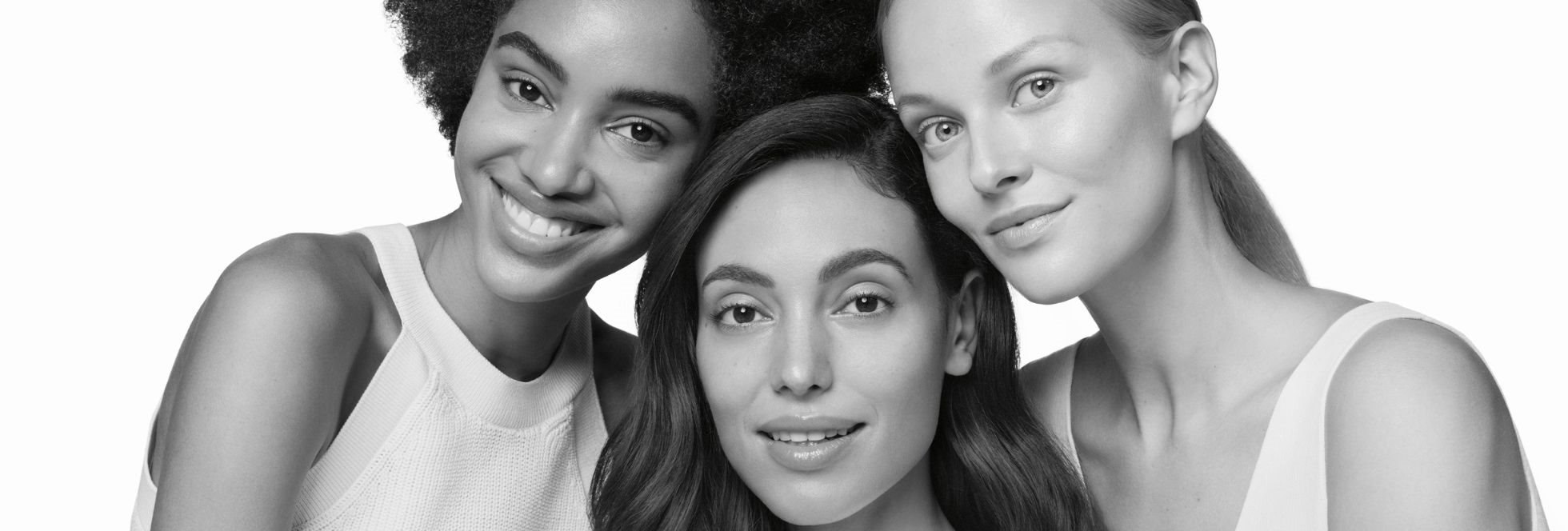 Drie vrouwen, modellen Eucerin