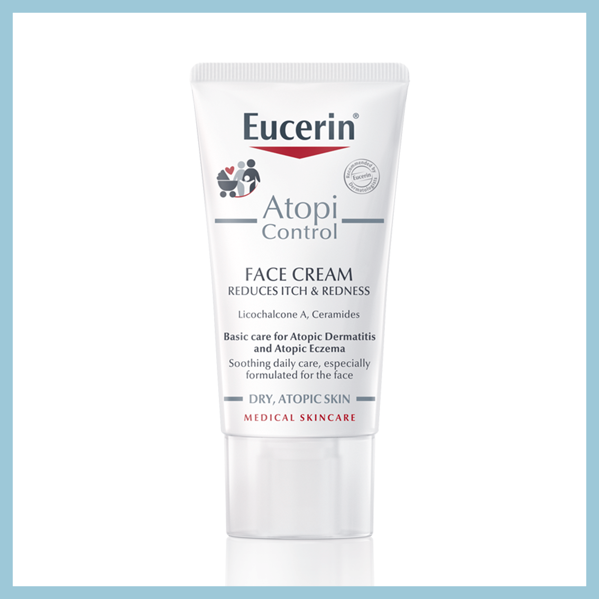 Eucerin: AtopiControl | Creme para o Rosto | Pele seca e irritável