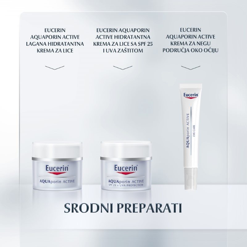 Eucerin AQUAporin ACTIVE Lagana hidratantna krema za lice - Srodni preparati