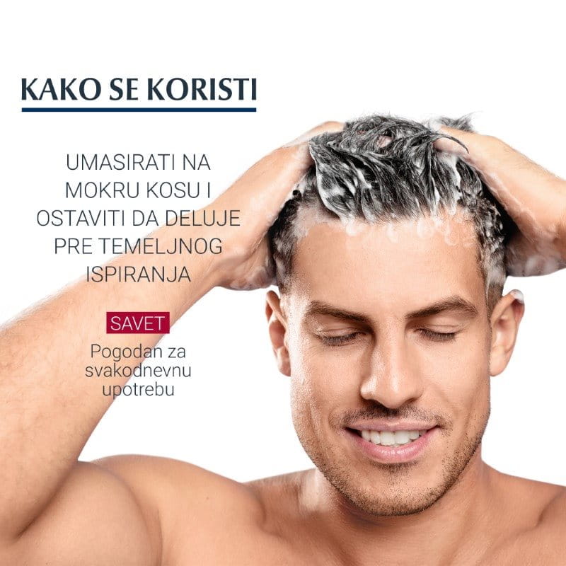 Eucerin DermoCapillaire Revitalizirajući šampon - Kako se koristi