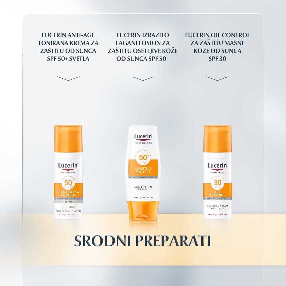 Eucerin Fluid za zaštitu osetljive kože od sunca SPF 50 plus - Srodni preparati