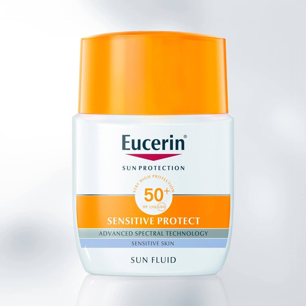 Eucerin Fluid za zaštitu osetljive kože od sunca SPF 50+