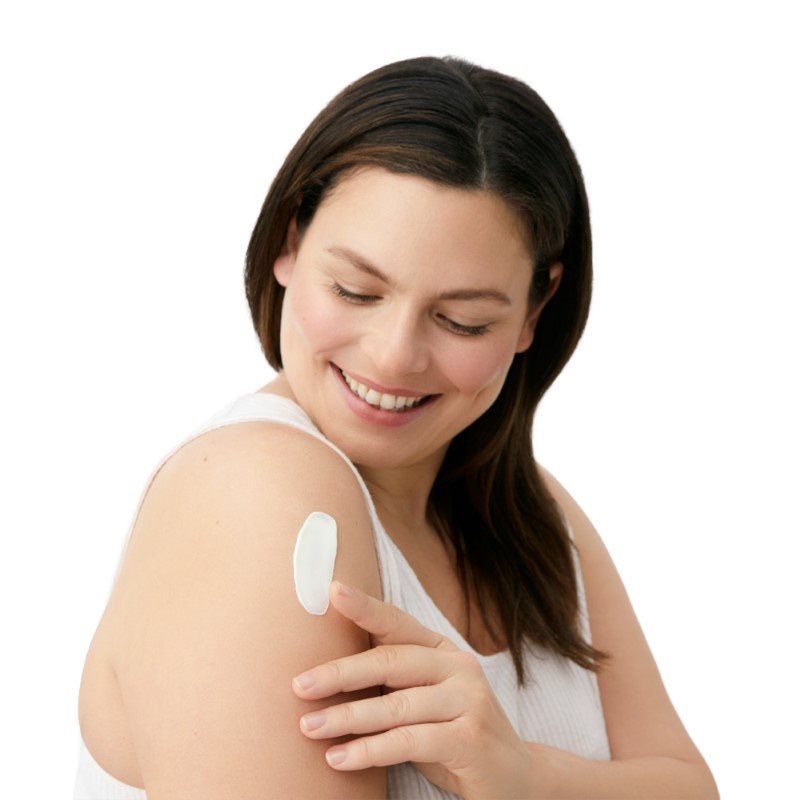 Eucerin Izrazito lagani losion za zaštitu osetljive kože od sunca SPF 50plus - tekstura