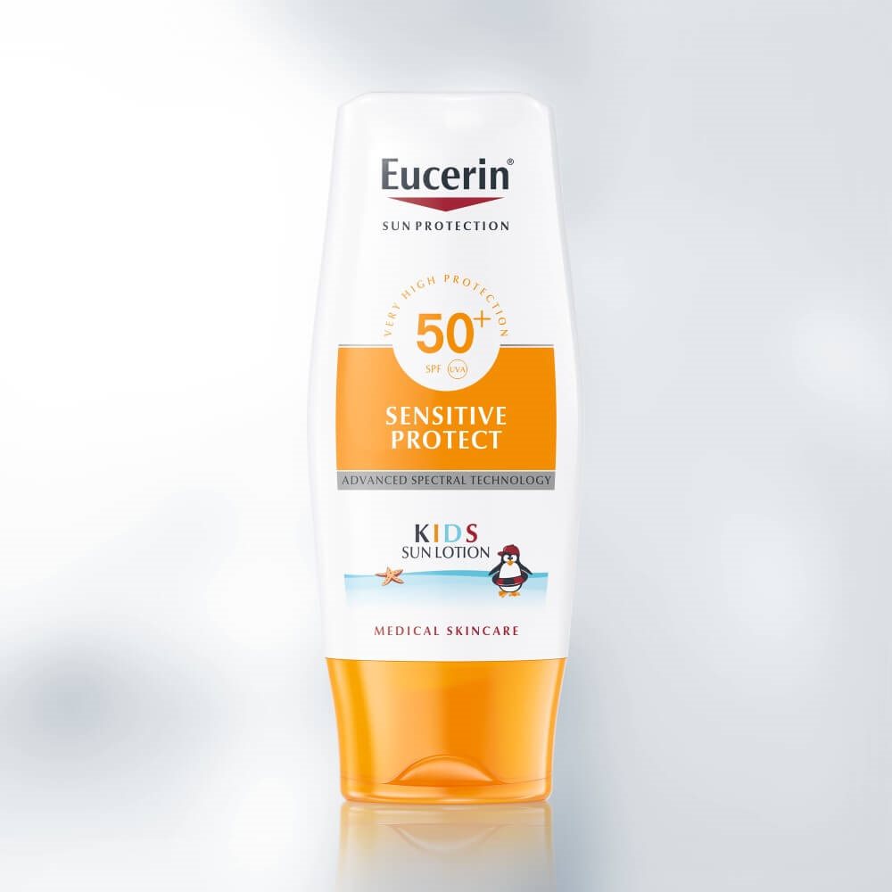 Eucerin Losion za zaštitu osetljive dečje kože od sunca SPF 50 plus