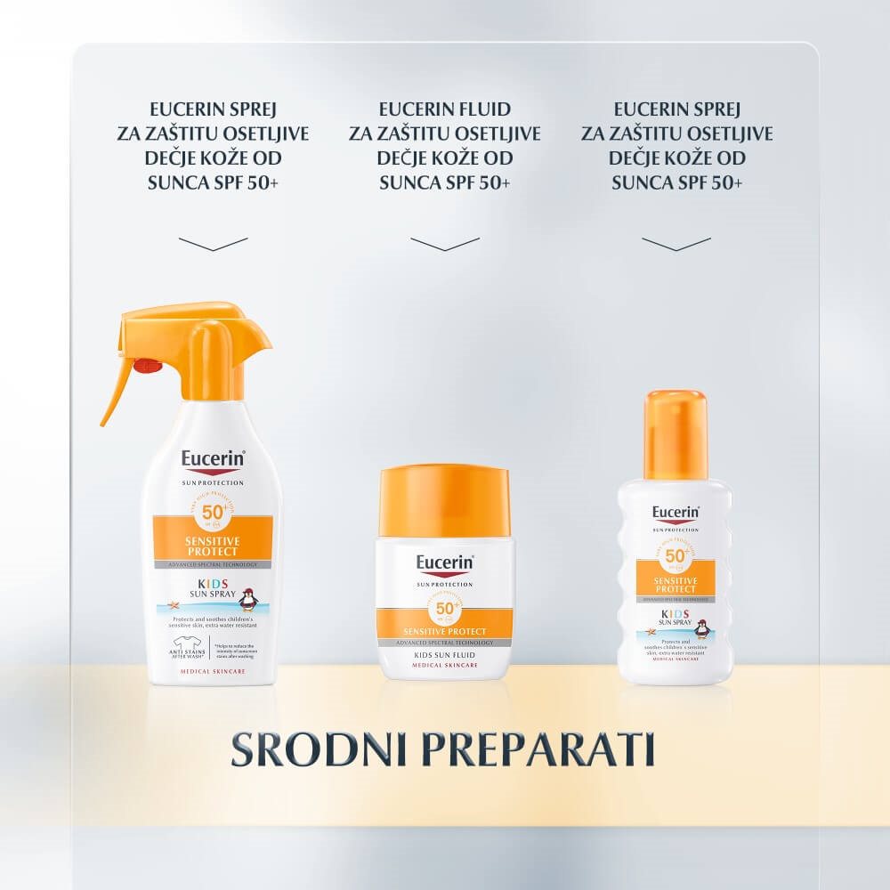 Eucerin Losion za zaštitu osetljive dečje kože od sunca SPF 50 plus - Srodni preparati