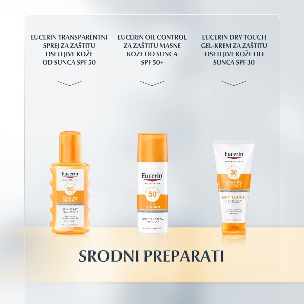 Eucerin Transparentni sprej za zaštitu osetljive kože od sunca SPF 30 - Srodni preparati