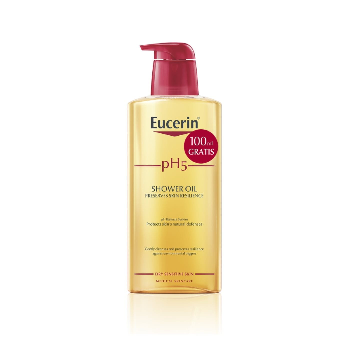 Eucerin pH5 olje za prhanje - 300 ml + 100 ml gratis