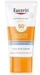 Eucerin Vysoko ochranný krém na opaľovanie na tvár Sensitive Protect SPF 50+