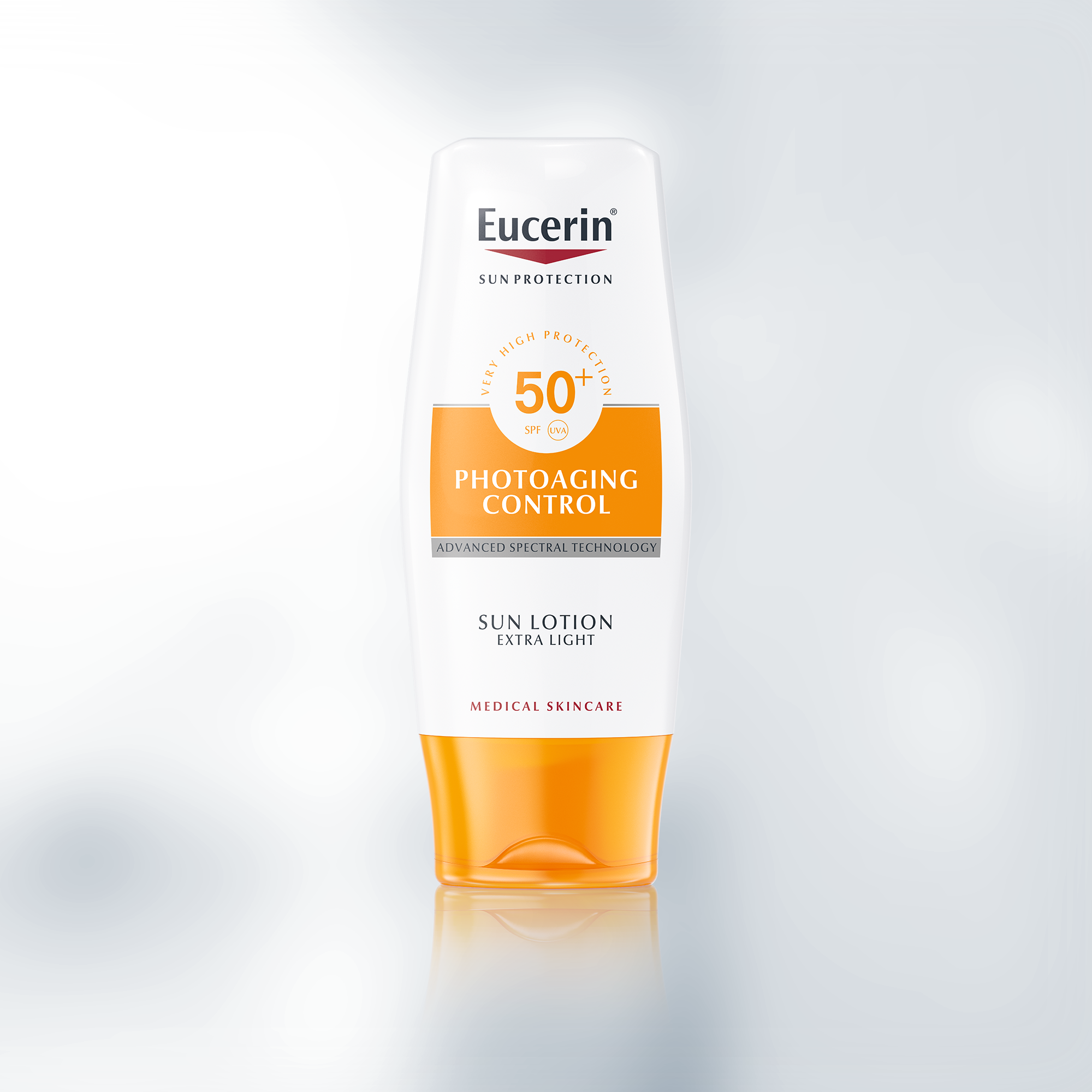Eucerin Extra ľahké mlieko na opaľovanie Photoaging Control SPF 50+