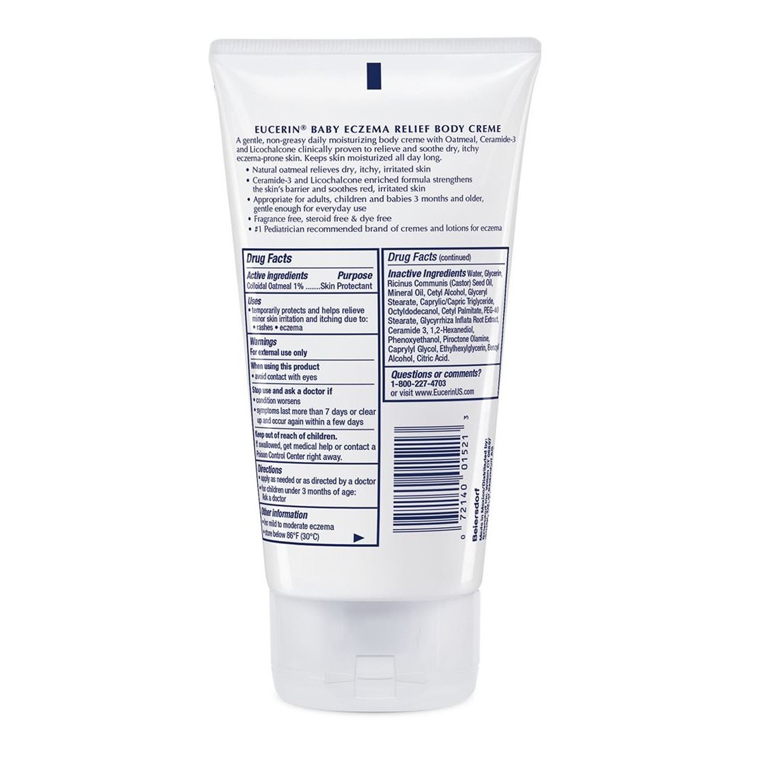 Baby Eczema Relief Body Cream Eucerin Baby Baby Eczema Relief Body Cream Eucerin Baby