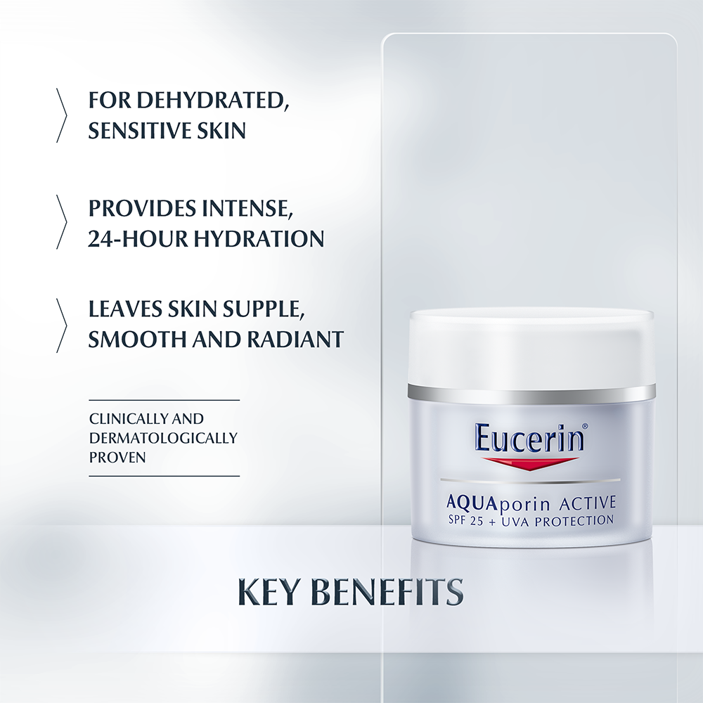 Eucerin AQUAporin ACTIVE with SPF 25