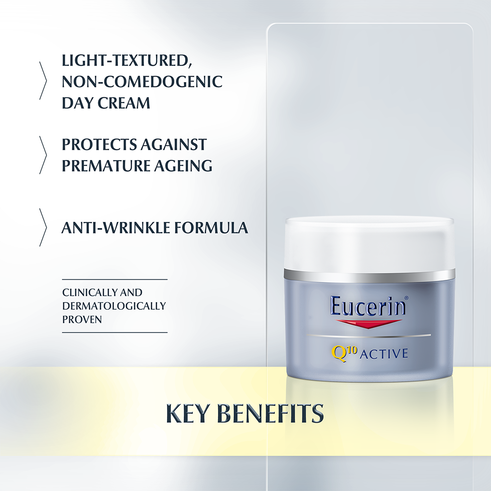 kuvert fintælling snyde Eucerin Q10 ACTIVE night cream | Eucerin
