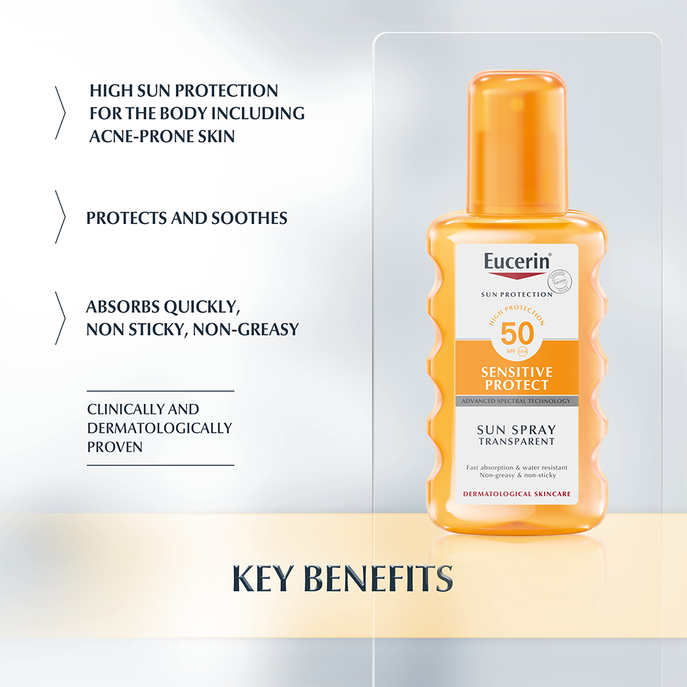 eucerin transparent sun spray spf 50