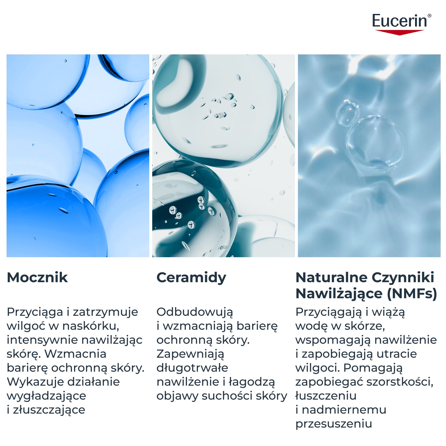 Główne składniki Eucerin UreaRepair 