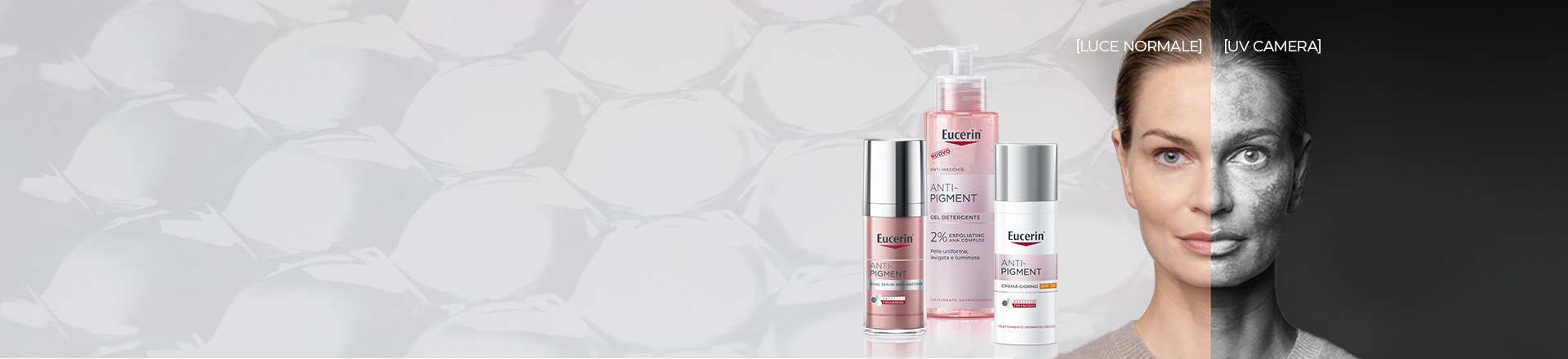 Confezioni di prodotti in primo piano