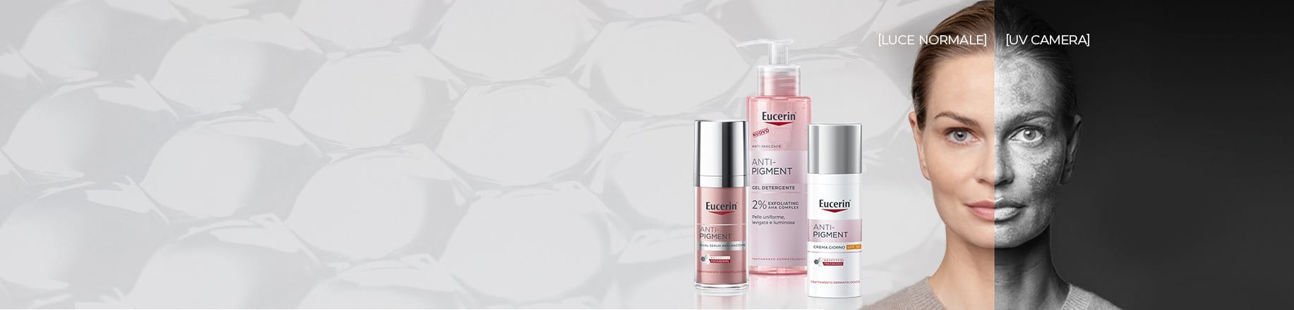 Confezioni di prodotti in primo piano