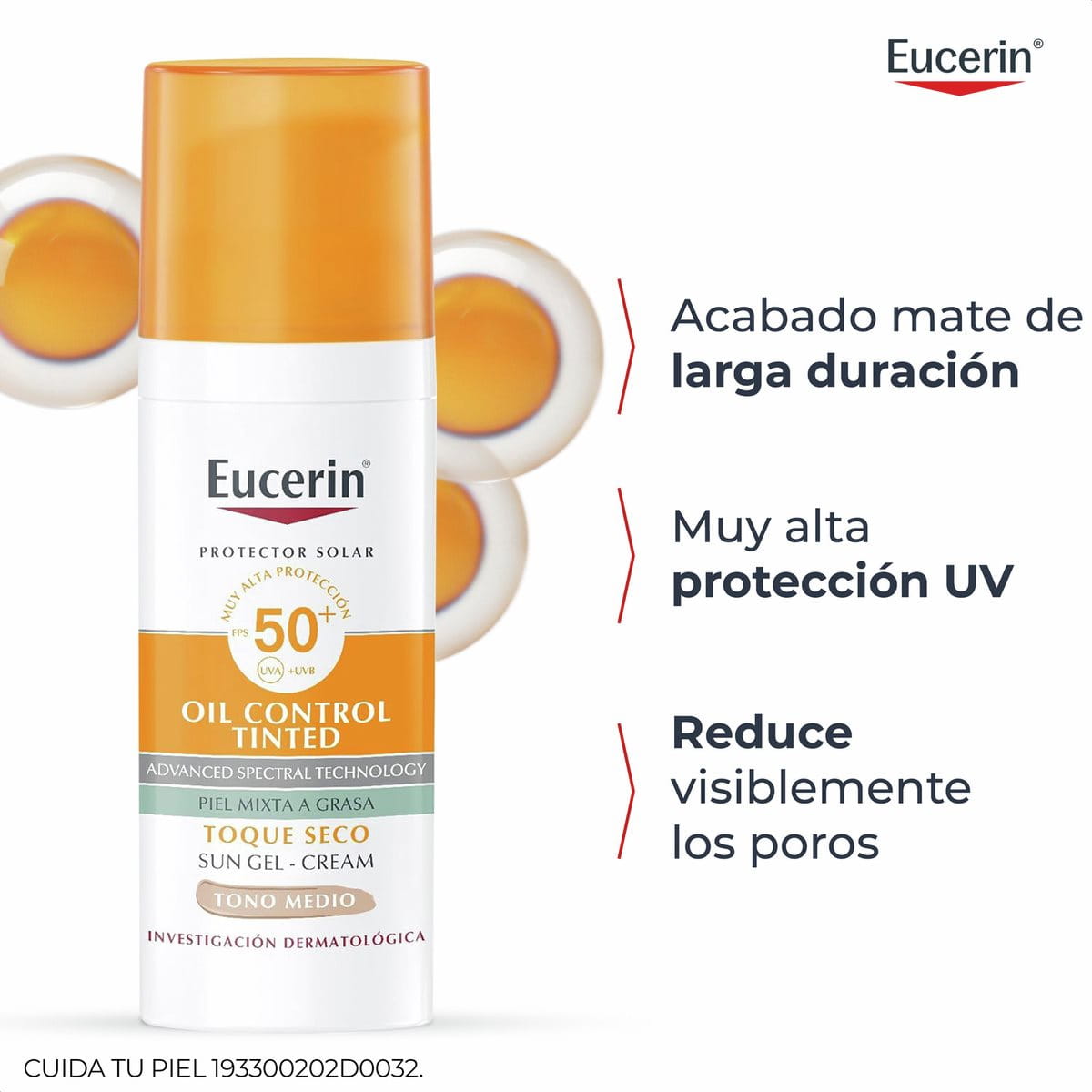 Sun Face Oil Control Tono Medio FPS 50+