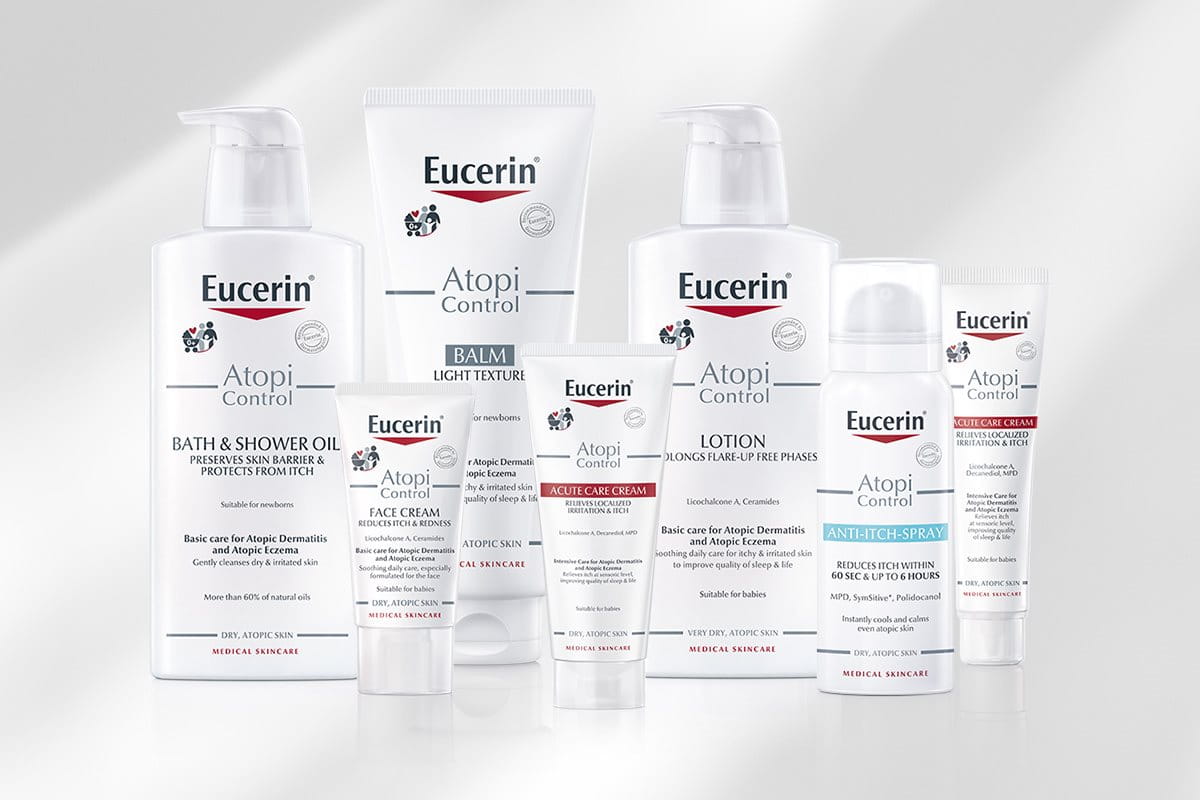 Výrobky Eucerin AtopiControl