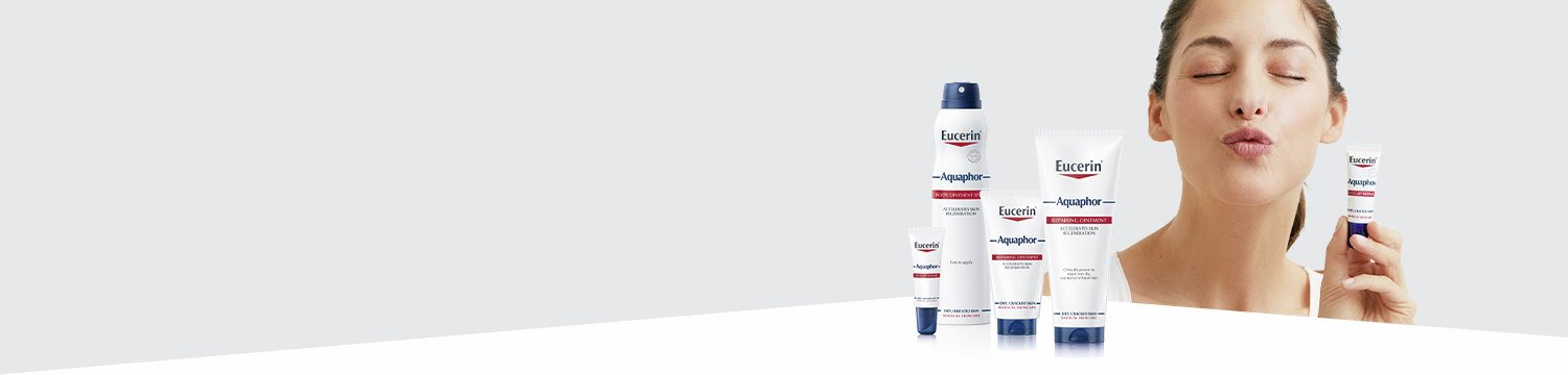 Rad Aquaphor a modelka