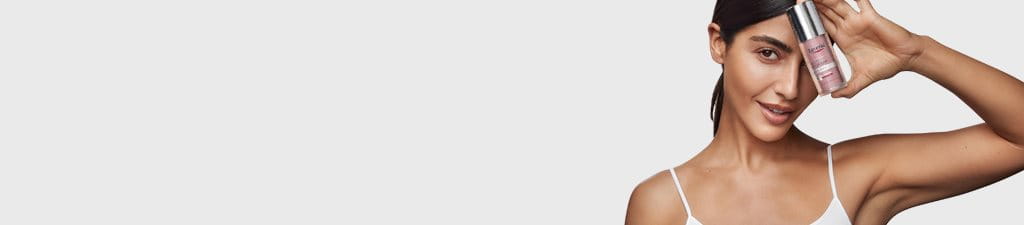 Women Posing with Eucerin Product for Hyperpigmentation