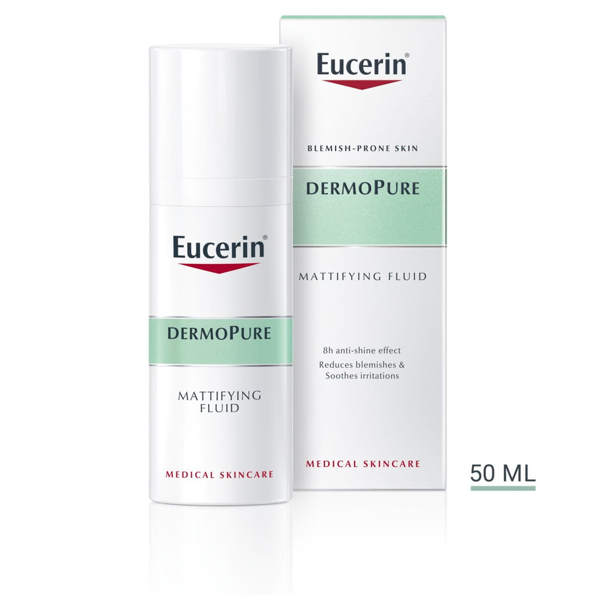A mattifying fluid for acne-prone with an 8 hour anti-shine effect that helps reduce blemishes and diminishes excess sebum