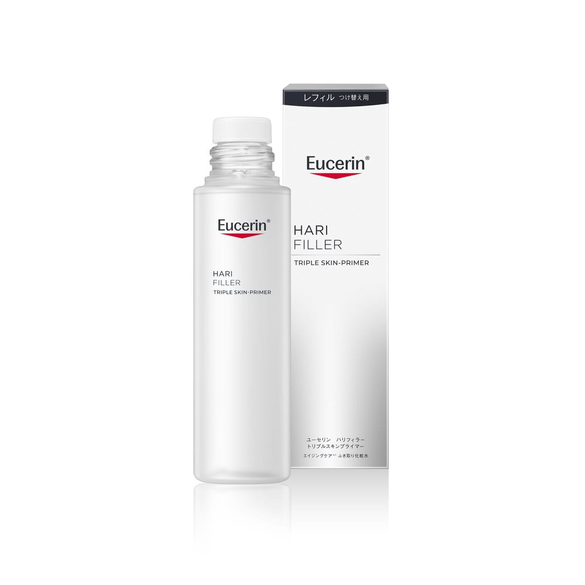 Eucerin(ユーセリン)の拭き取り化粧水 HALI FILLER TRIPLE SKIN PRIMERの商品画像 商品についている蓋を外した状態